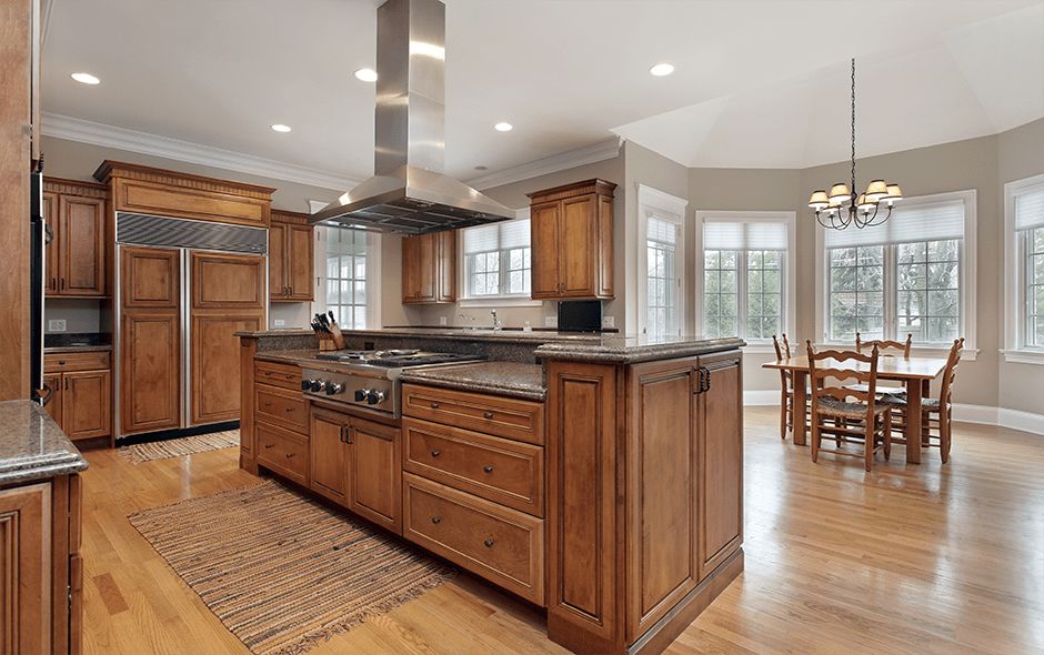 luxury wood kitchen cabinets